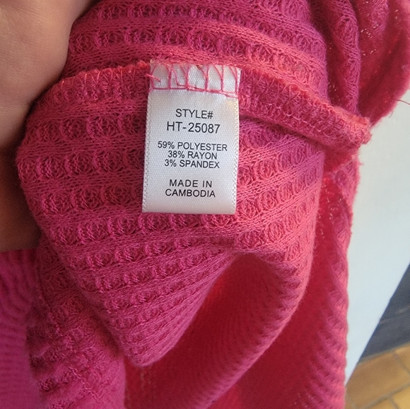 NWOT Zenana brand turtleneck size XL - Picture 5 of 6